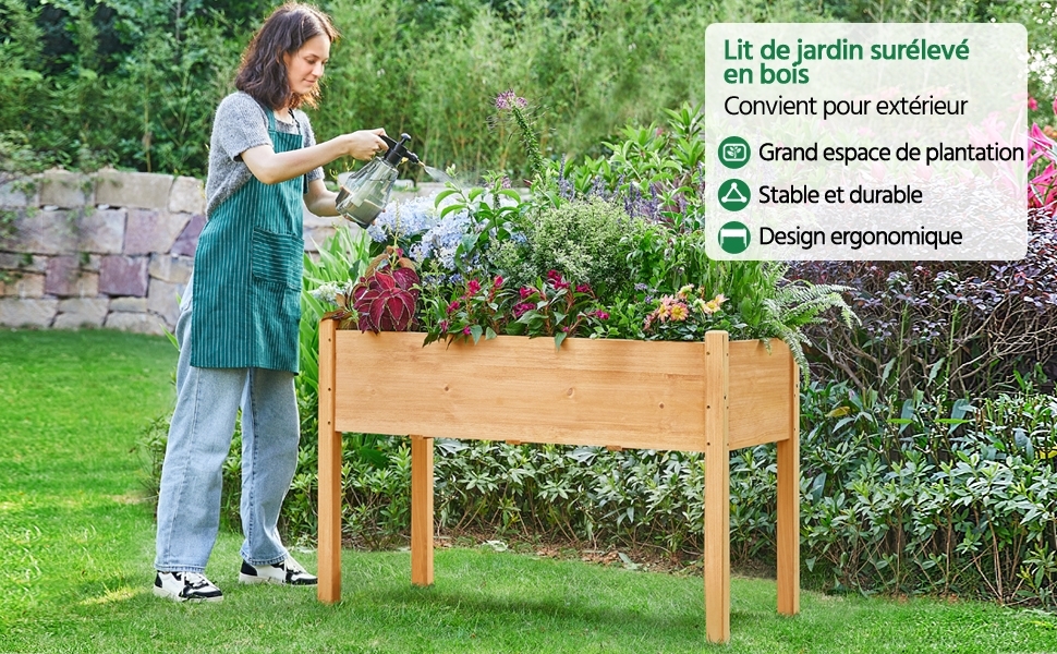 Carr&eacute; Potager Sur&eacute;lev&eacute;