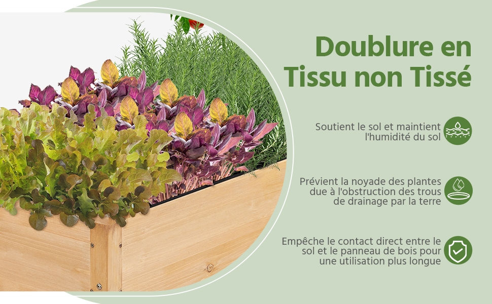 Carr&eacute; Potager Sur&eacute;lev&eacute;